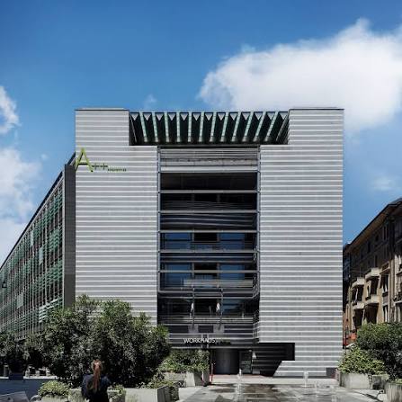 Il palazzo Workhaus a Chiasso, sede di C41
